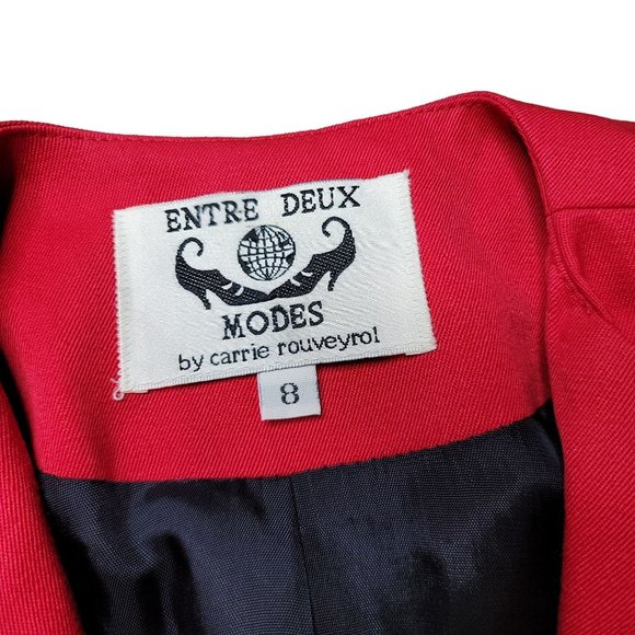 Vintage Entre Deux Modes by Carrie Rouveyrol jacket conductor ringmaster - Picture 4 of 5